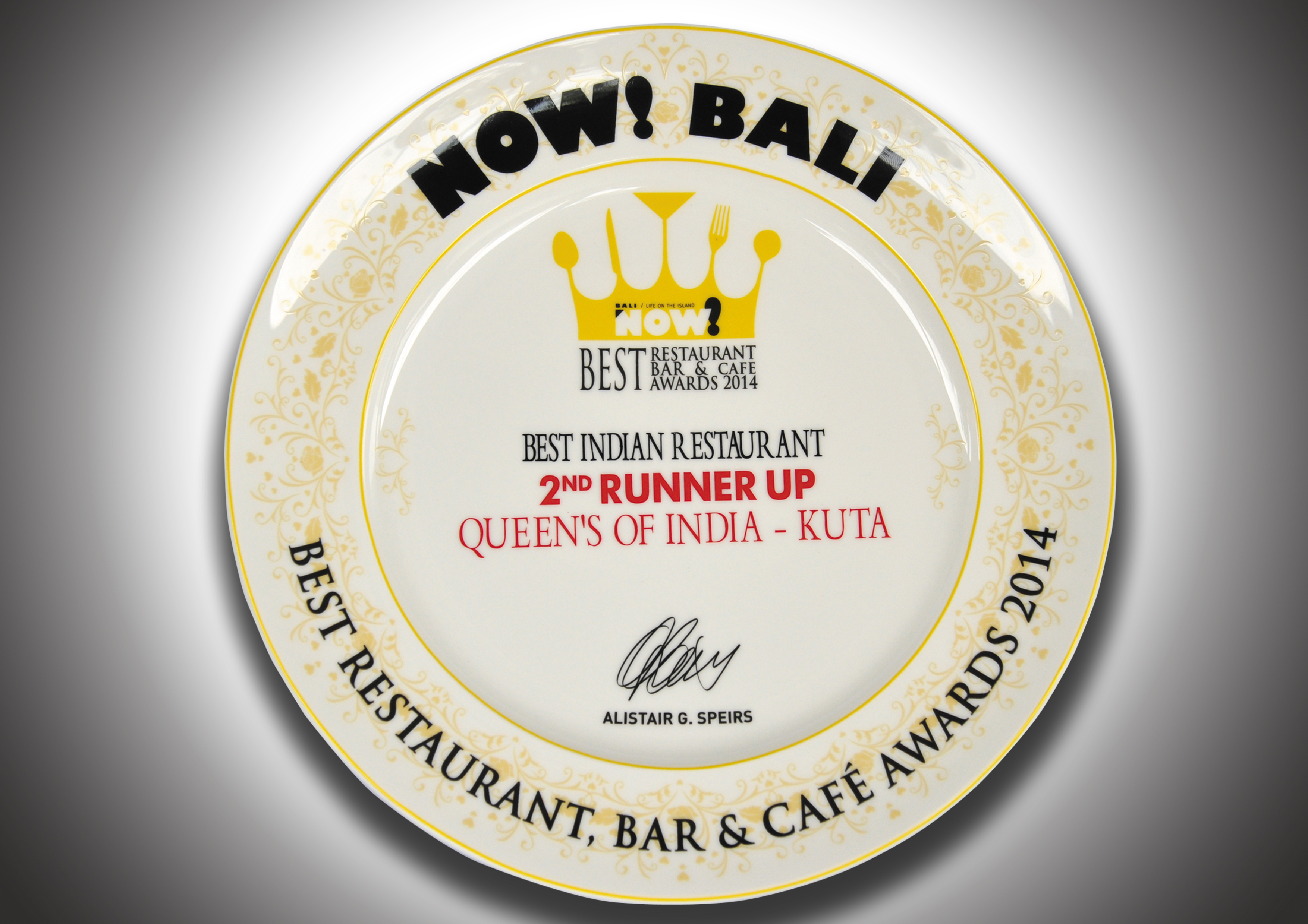 2nd Best Indian Restaurant in Bali Queen of India from Now Bali 2014